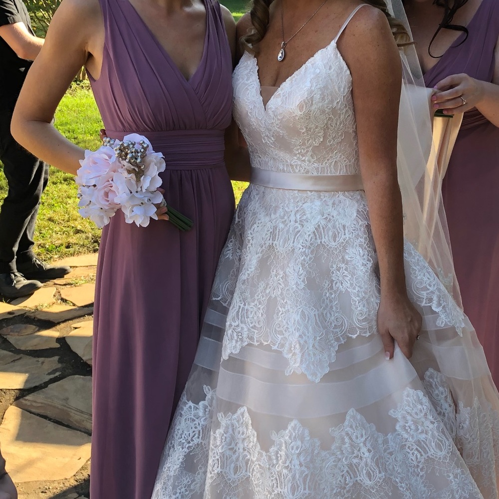 Bill Levkoff wisteria dress style 7009